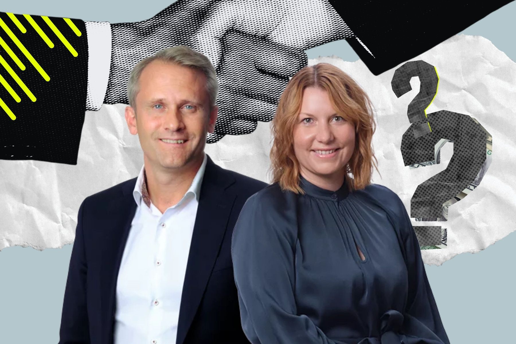 David Frydlinger och Cecilia Rossing, Cirio Advokatbyrå. Foto: Cirio och grafik av Impact Loop.