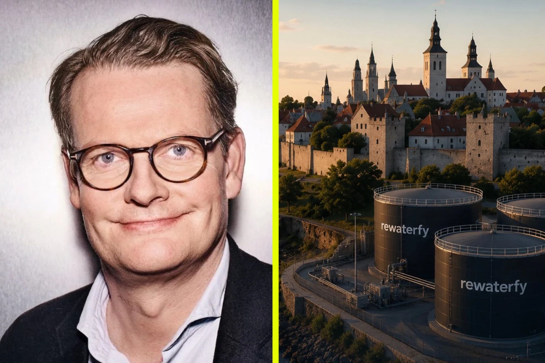 Per Schlingmann blir delägare i vattenbolaget Rewaterfy. Foto: Kristina Sahlén, pressbild.