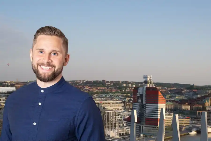 Peter Lindström, energiansvarig Vasakronan. Foto: Pressbild/Vasakronan.