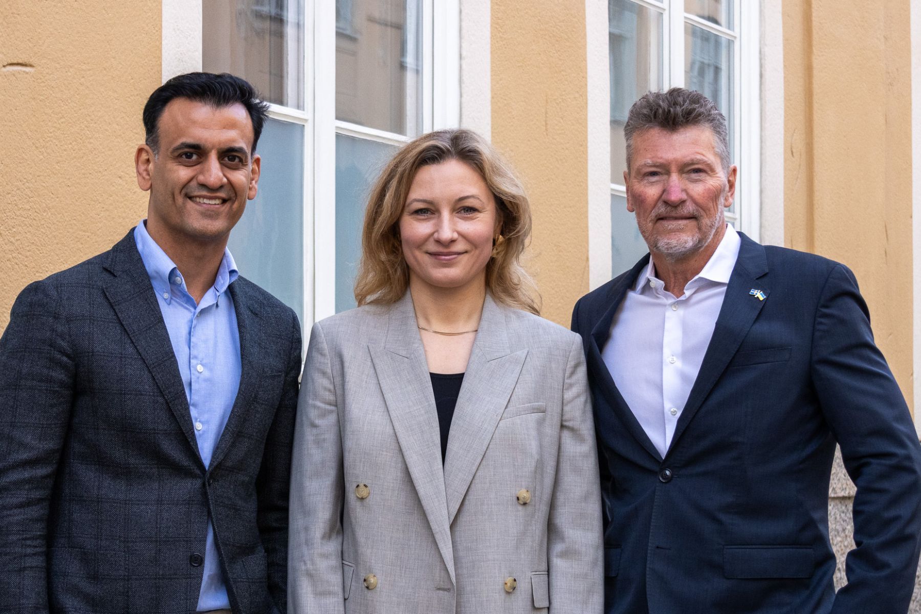 From left: Emad Zand, Katarzyna Suchcicka, and Torbjörn Wahlborg. Image supplied