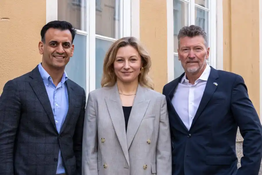 From left: Emad Zand, Katarzyna Suchcicka, and Torbjörn Wahlborg. Image supplied