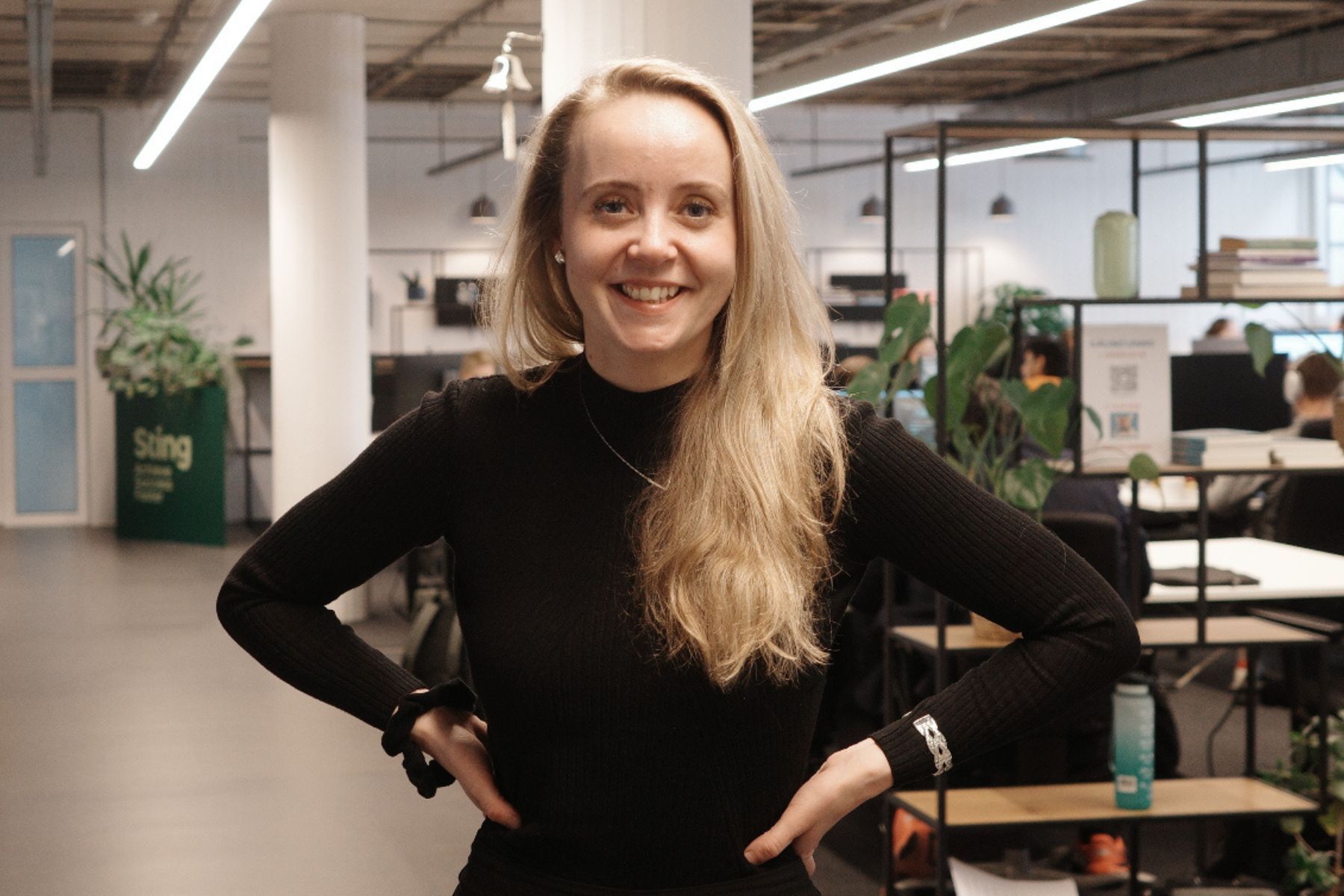 Michaela Johansson, vd och medgrundare av Altaria AI. Foto: Pressbild.