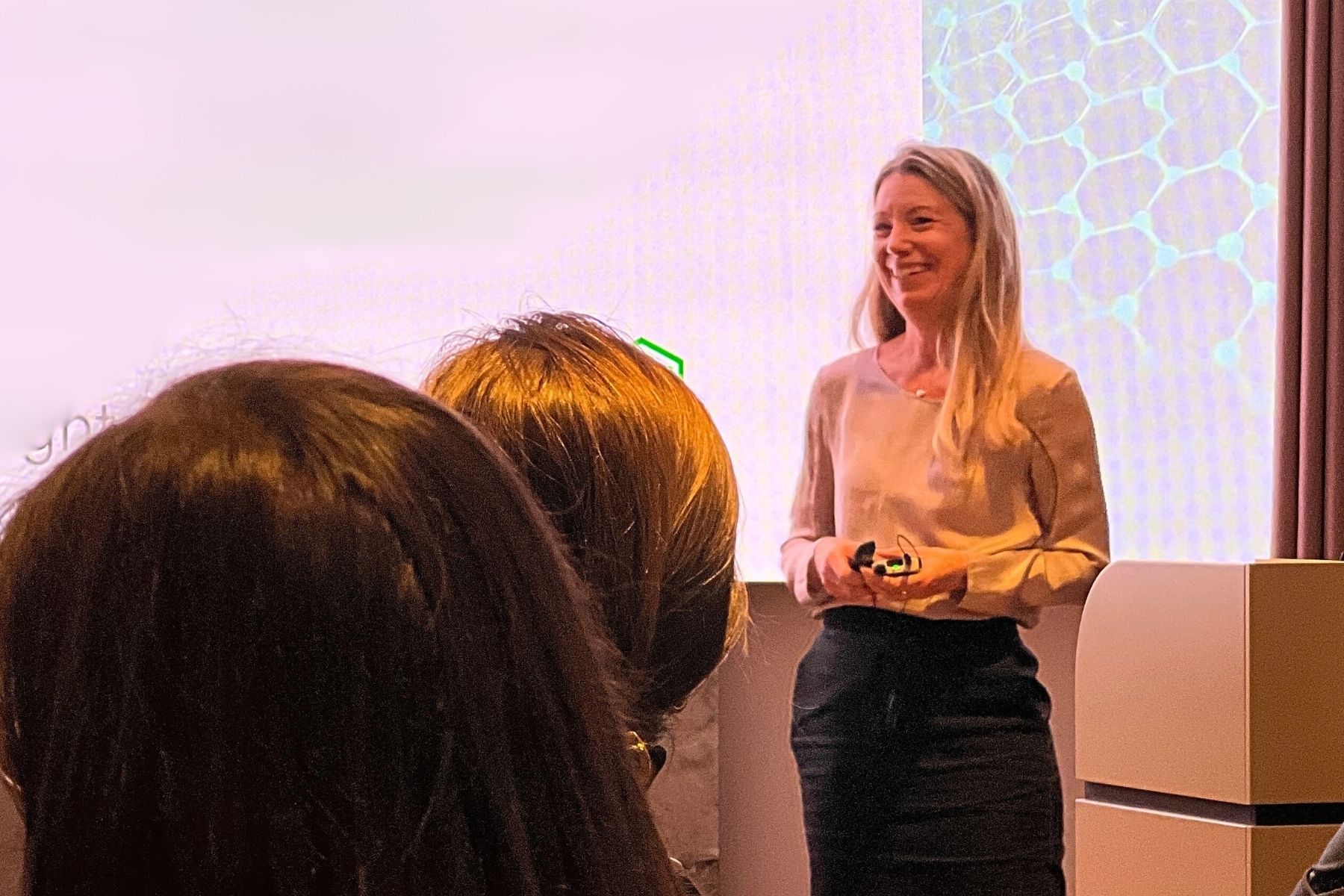 Malin Alpsten, vd och medgrundare på Bright day graphene. Foto: Impact Loop.