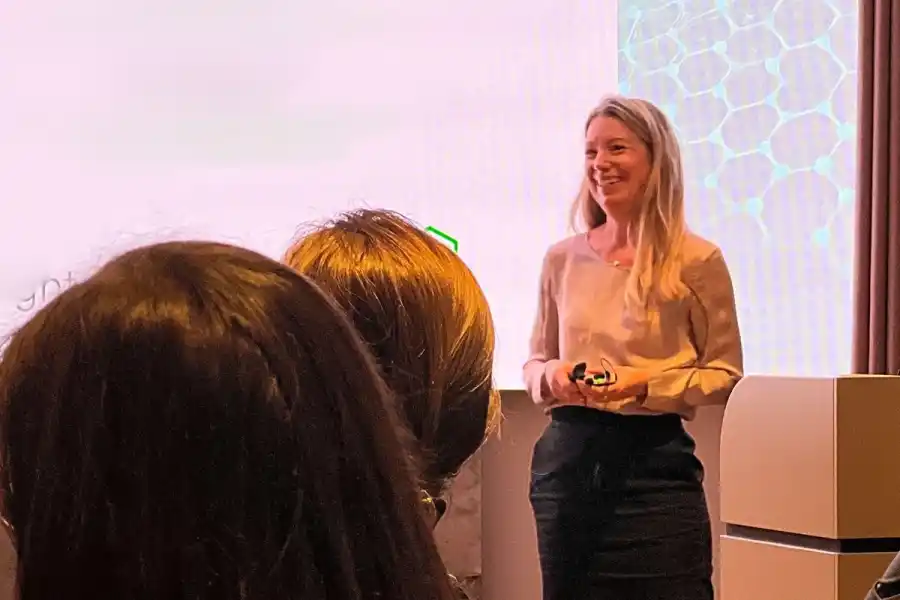 Malin Alpsten, vd och medgrundare på Bright day graphene. Foto: Impact Loop.