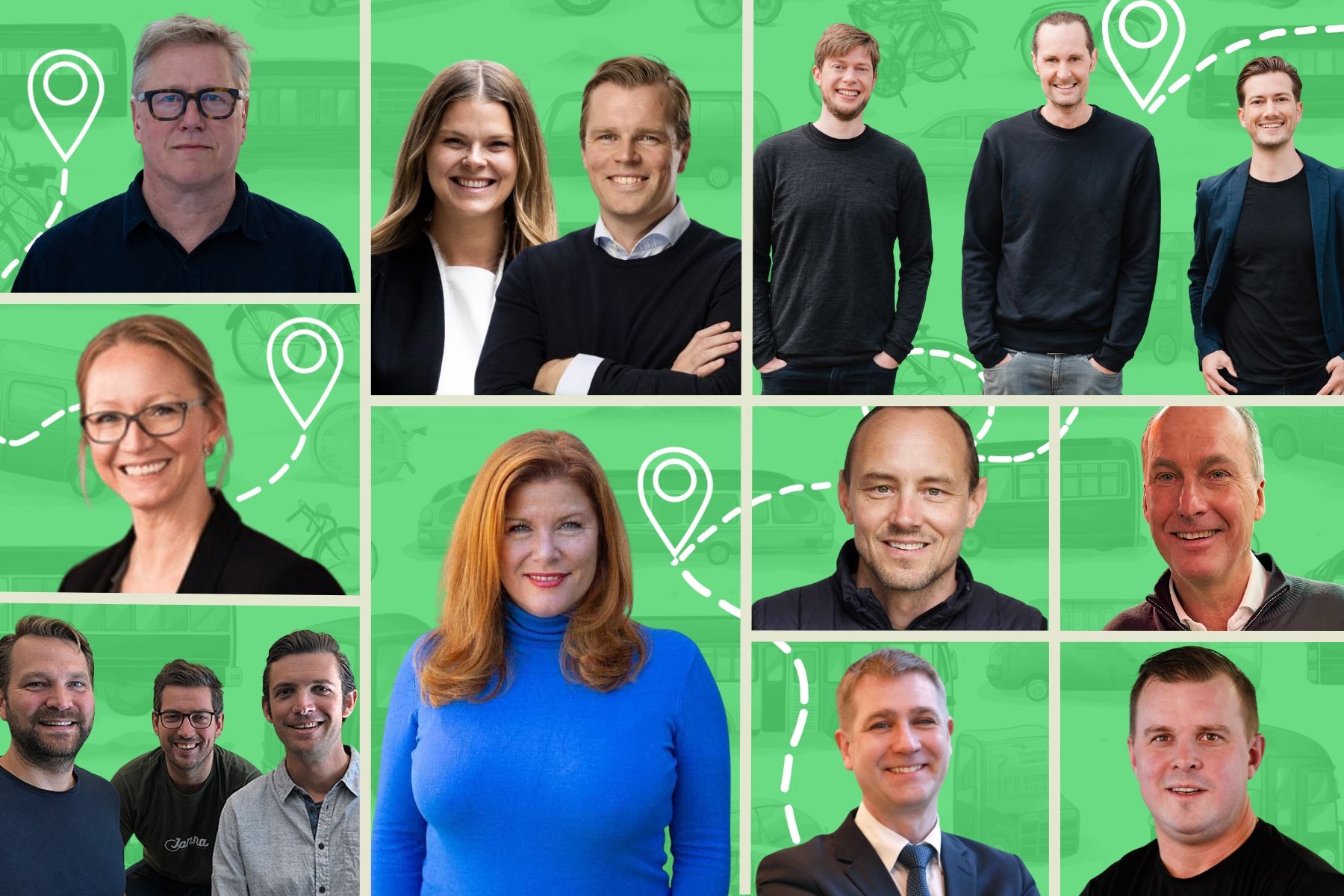 Grundare/vd:s på mobilitybolagen i artikeln. Foto: press.