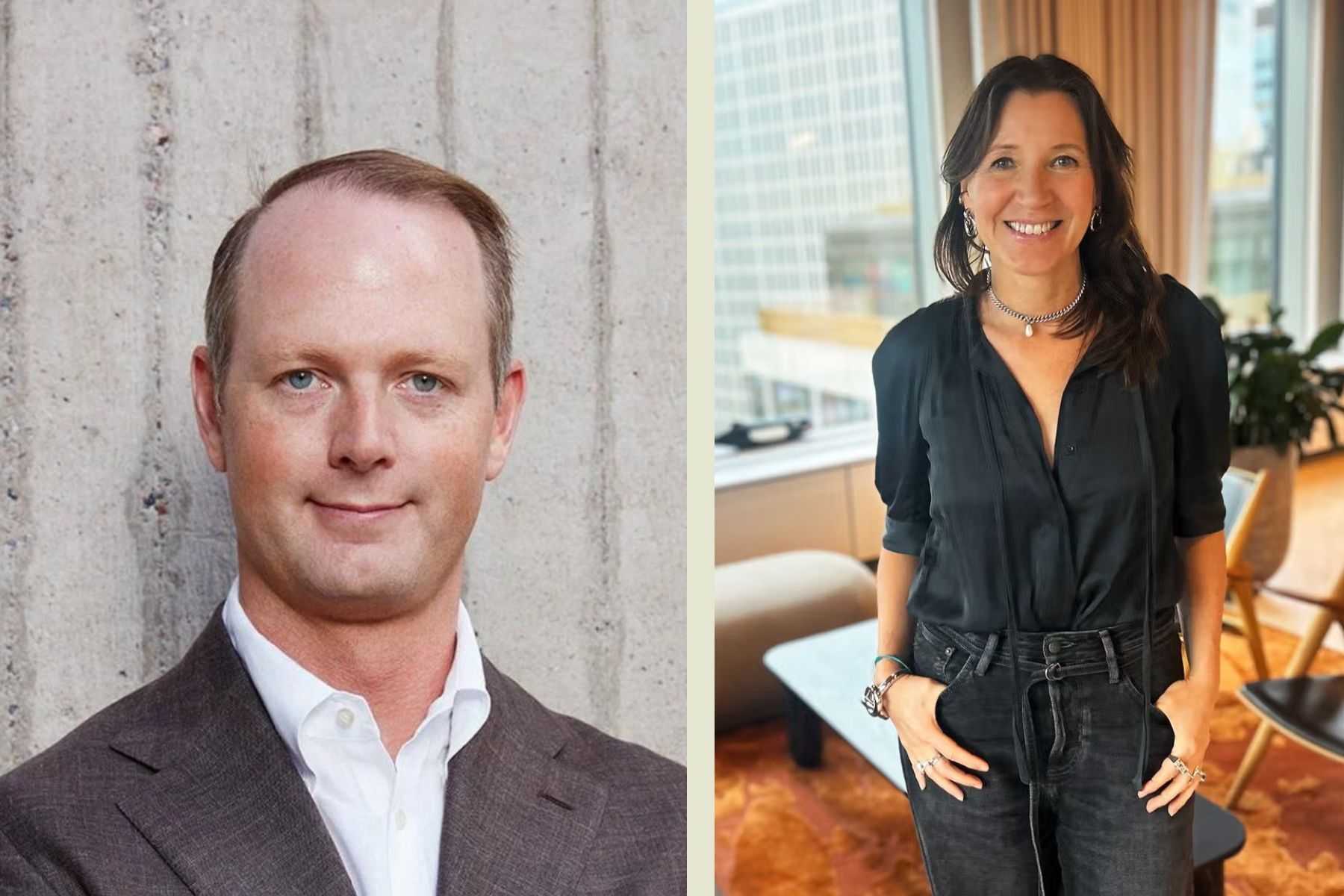 Oscar Hållén, Cemvision och Anna Ryott, impact-chef på EY. Foto: pressbild / Christian von Essen.