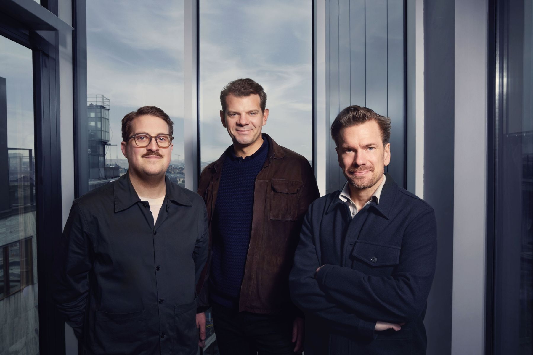 Joakim Reimar, medgrundare och produktchef, Sebastian Ramseid Foss, medgrundare och vd och Robert Lyngman, medgrundare och operativ chef. Foto: pressbild.