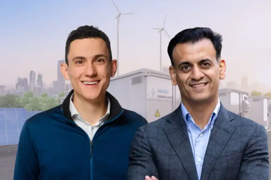 Philipp Emig, partner at Leitmotif (left) and Emad Zand, founder at Tavion. Press photos