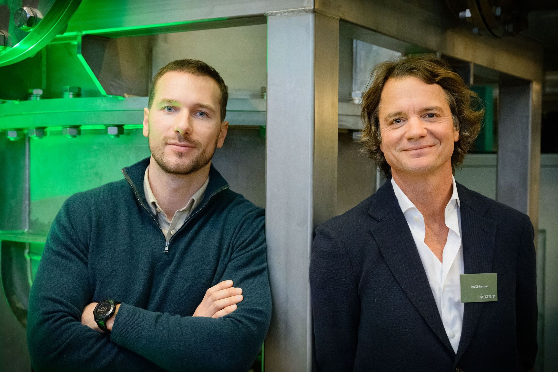 Adam Podgorski och Jan Dinkelspiel. Foto: Daniel Ivarsson.