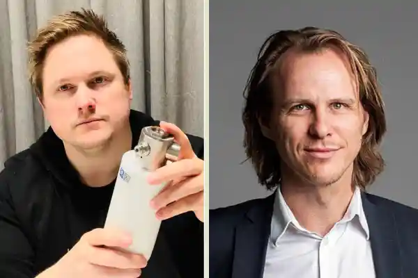 Erik Abbing, grundare av 3E Flow, och Johan Frenckner, vd på Longrun Capital.