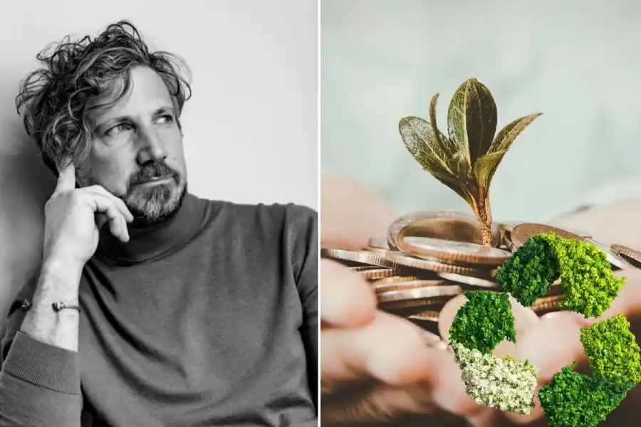 Fredrik Blomquist Lundli, partner på Fundforward. Foto: Pressbild / Canva.