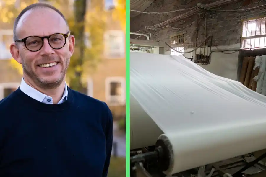 Tomas Anderson grundare av Occzendo. Foto: Privat/Canva. Collage: Energy Loop.