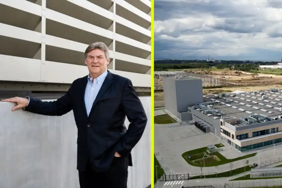 Dan Cook, vd för Lyten och Northvolts fabrik i Polen. Foto: pressbilder.