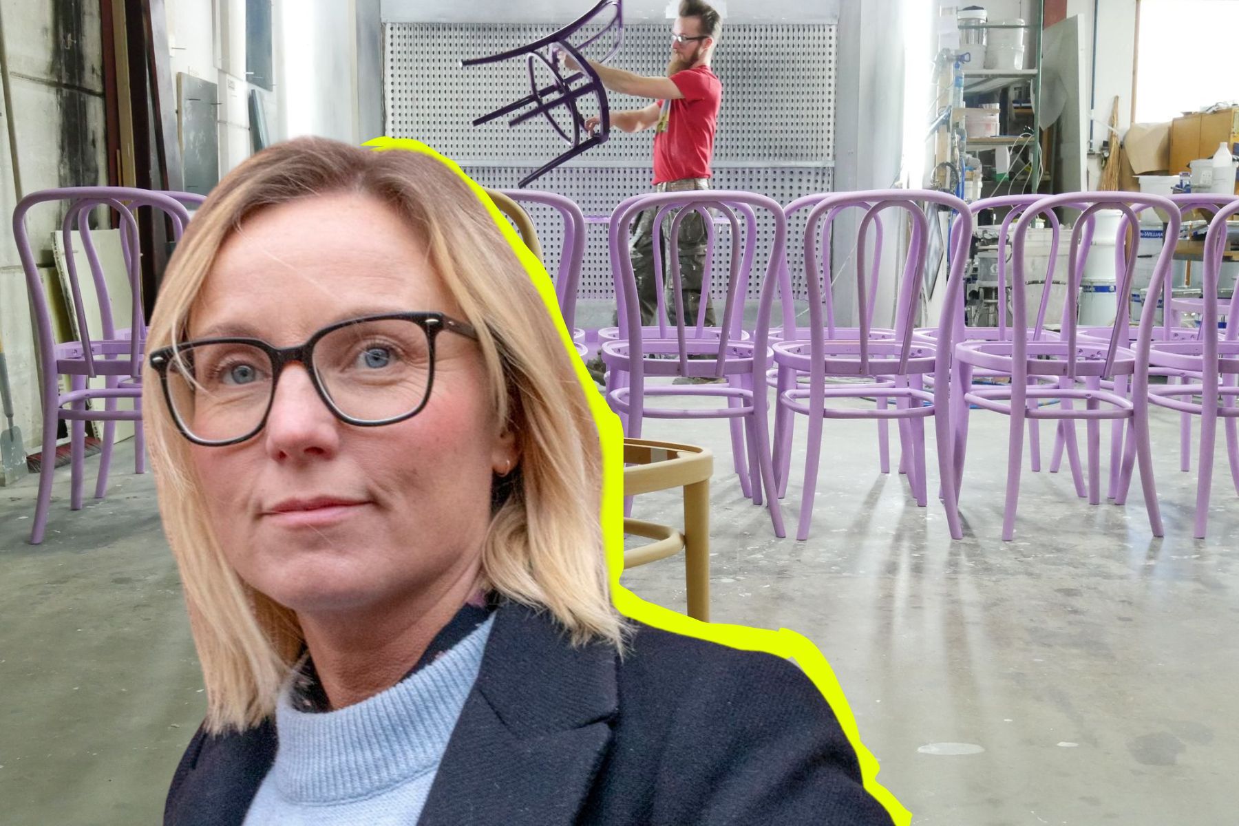 Jenny Ekman, vd på Sajkla. Foto: pressbilder.