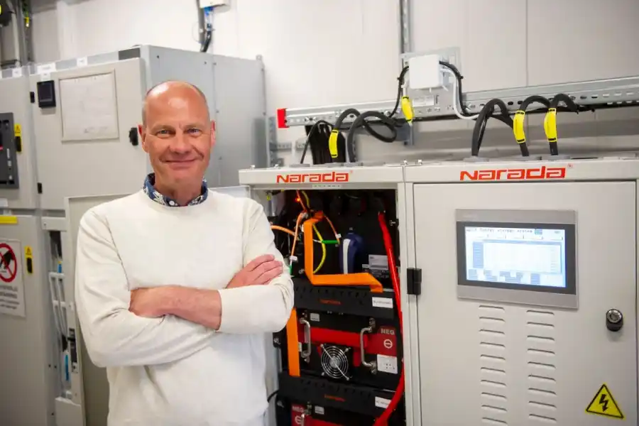 Hans Ljungström, affärsområdeschef elnät på Varberg Energi. Foto: Varberg Energi.