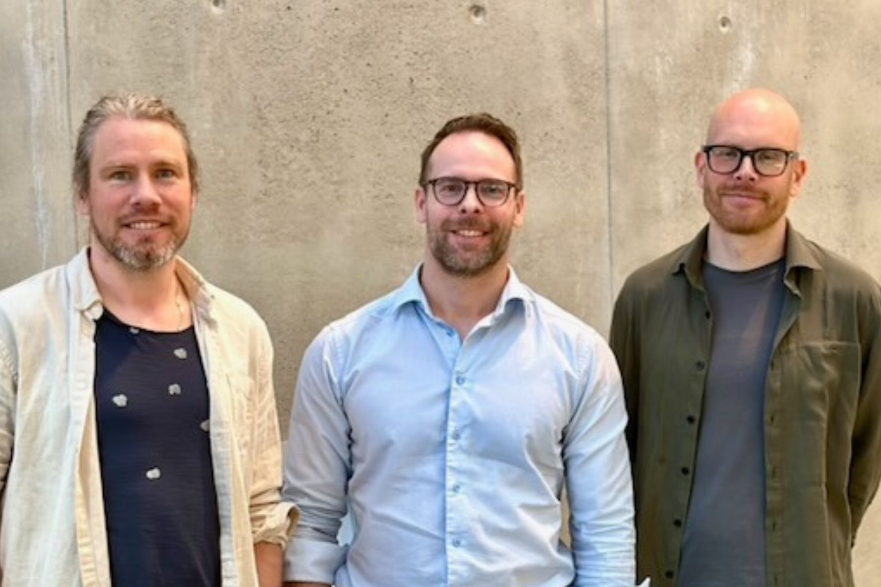 Endres grundartem: David Steen, Elias Bernerskog och Elias Hartvigsson. Pressbild.