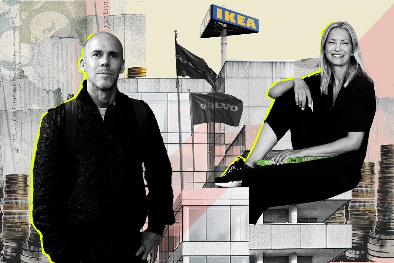 Stilrides vd Jonas Nyvang och Kristin Nowak, grundare av For Real! Foods. Grafik: Diana Demin, Impact Loop.