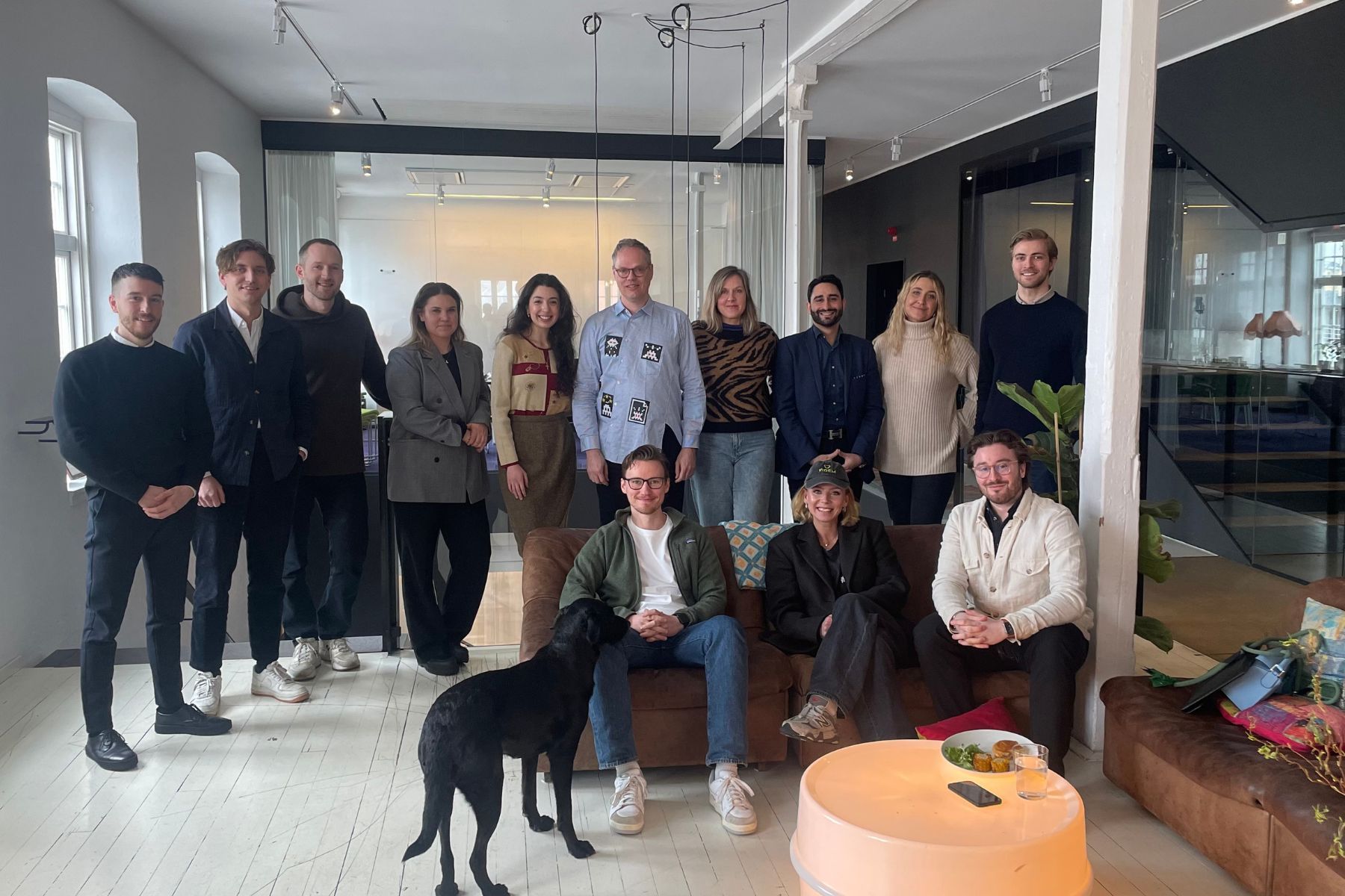 Deltagare i den svenska piloten av EY:s Amplifier. Foto: EY.