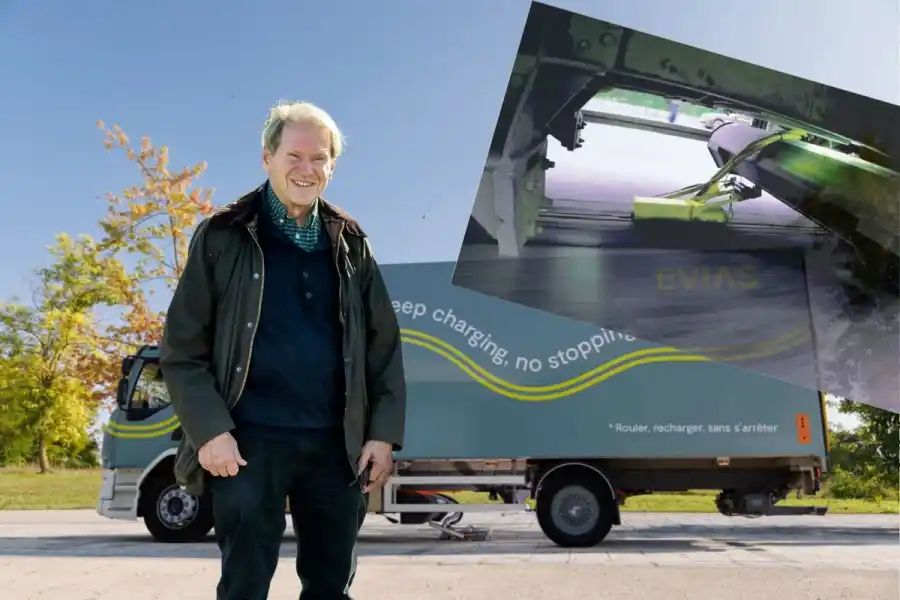 Gunnar Asplund, medgrundare och teknisk chef på Evias. Foto: TT/Evias (montage).