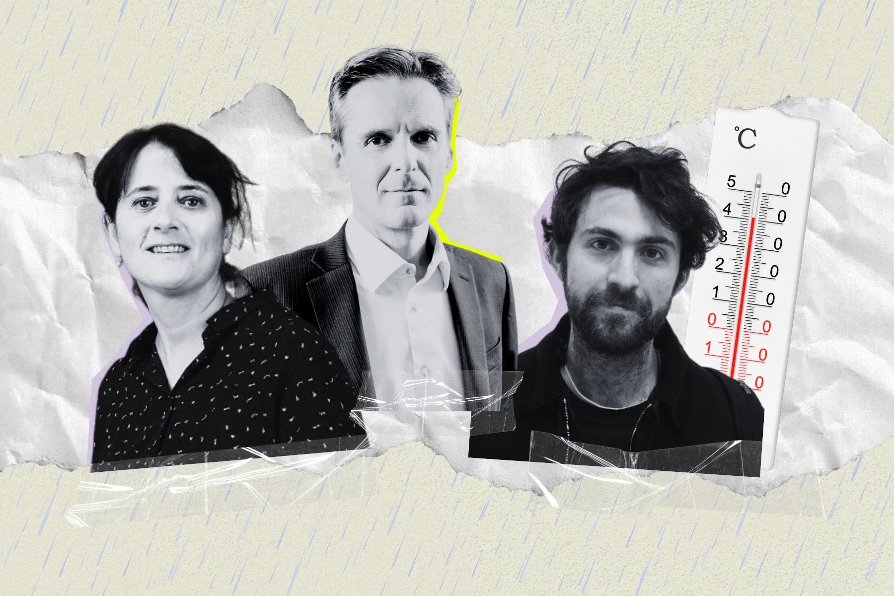 Professor Patricia Crifo, Demeter's Managing Partner Stéphane Villecroze and Impact Loop reporter Frey Lindsay. Collage by Impact Loop.