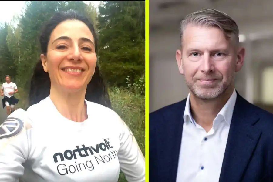 Daniela Maniaci och Peter Carlsson. Foto: Linkedin / pressbild