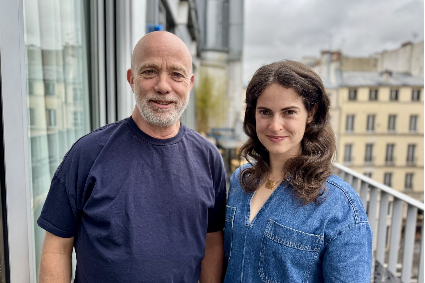 Stéphane Bourbier and Louise Edouard, Asterion Ventures. Photo: Impact Loop.