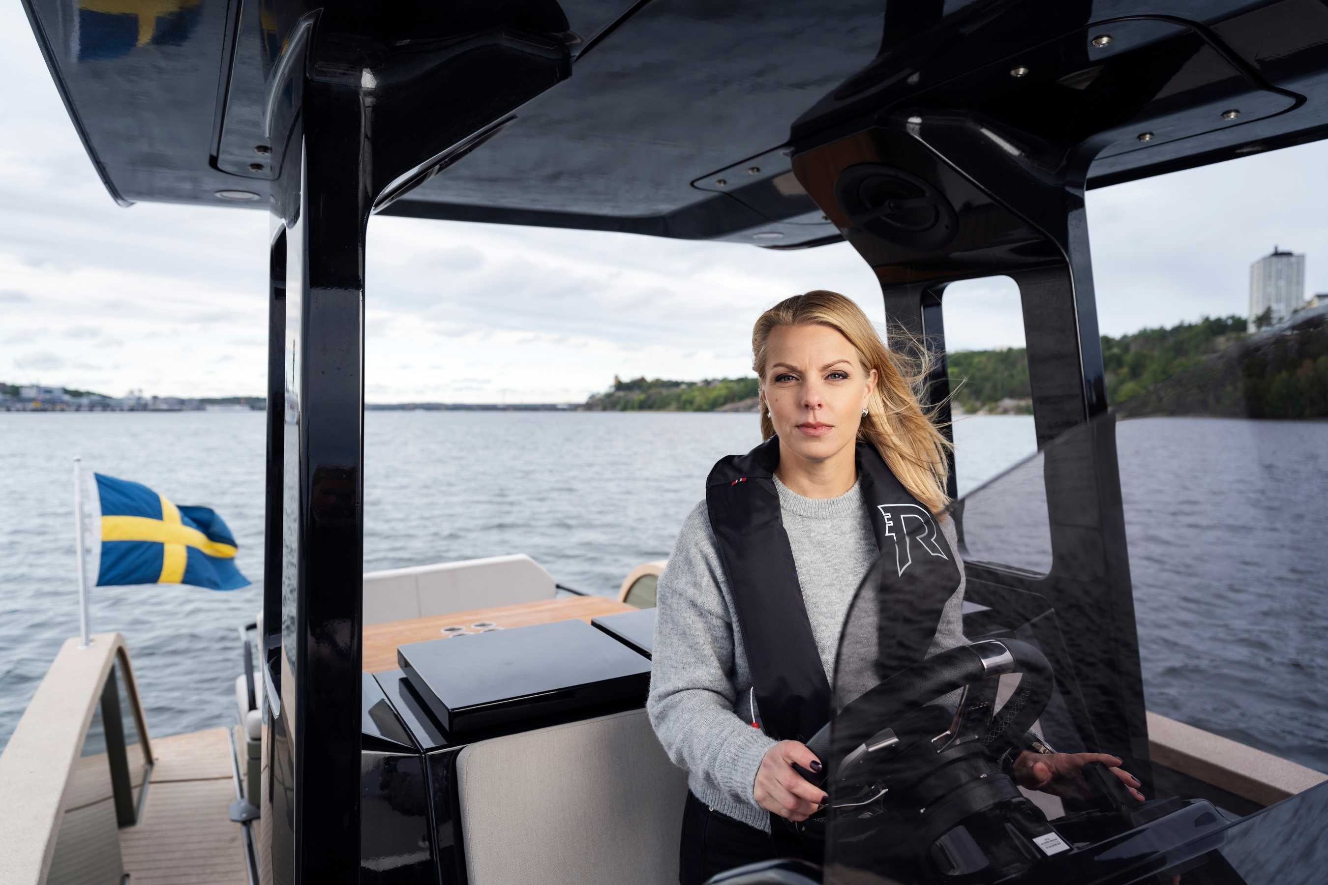 Jenny Keisu, vd för Xshore som ökat kraftigt både i tillväxt och kostnader. Foto: Mikael Sjöberg / TT