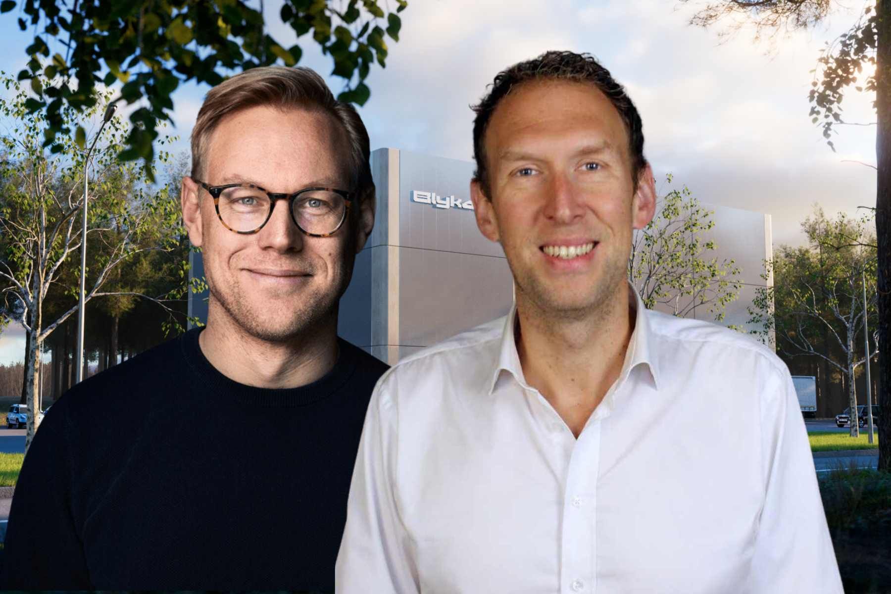 Erik Engellau-Nilsson, Norrsken Launcher och Blykallas vd Jacob Stedman. Foto: pressbild.