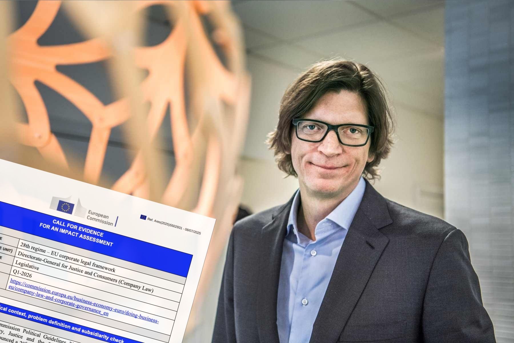 Niklas Zennström, grundare av Skype och Atomico. Foto: TT. Montage: Impact Loop.