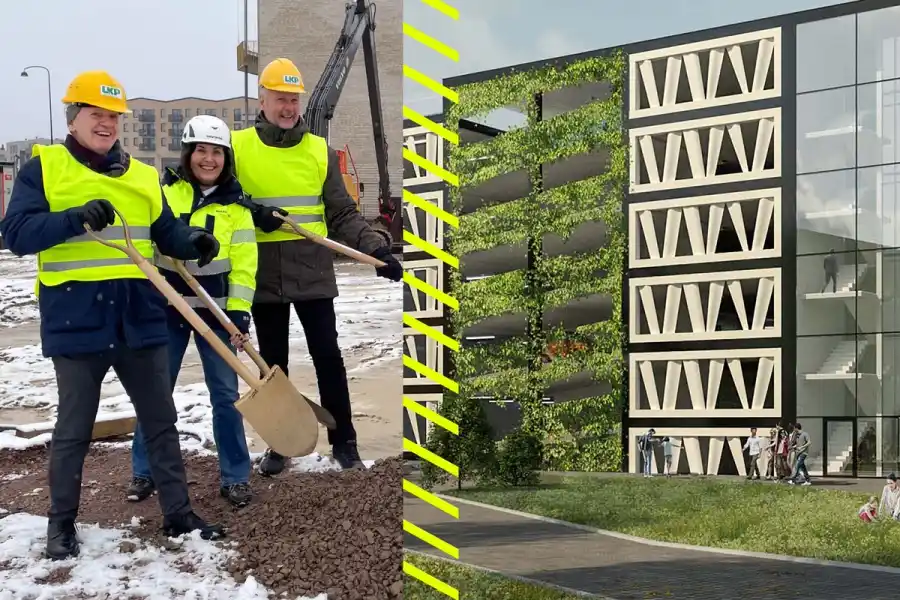 Mats Helmfrid, Suzana Lindblad och LKPs vd Paul Myllenberg. Foto: Pressbilder.