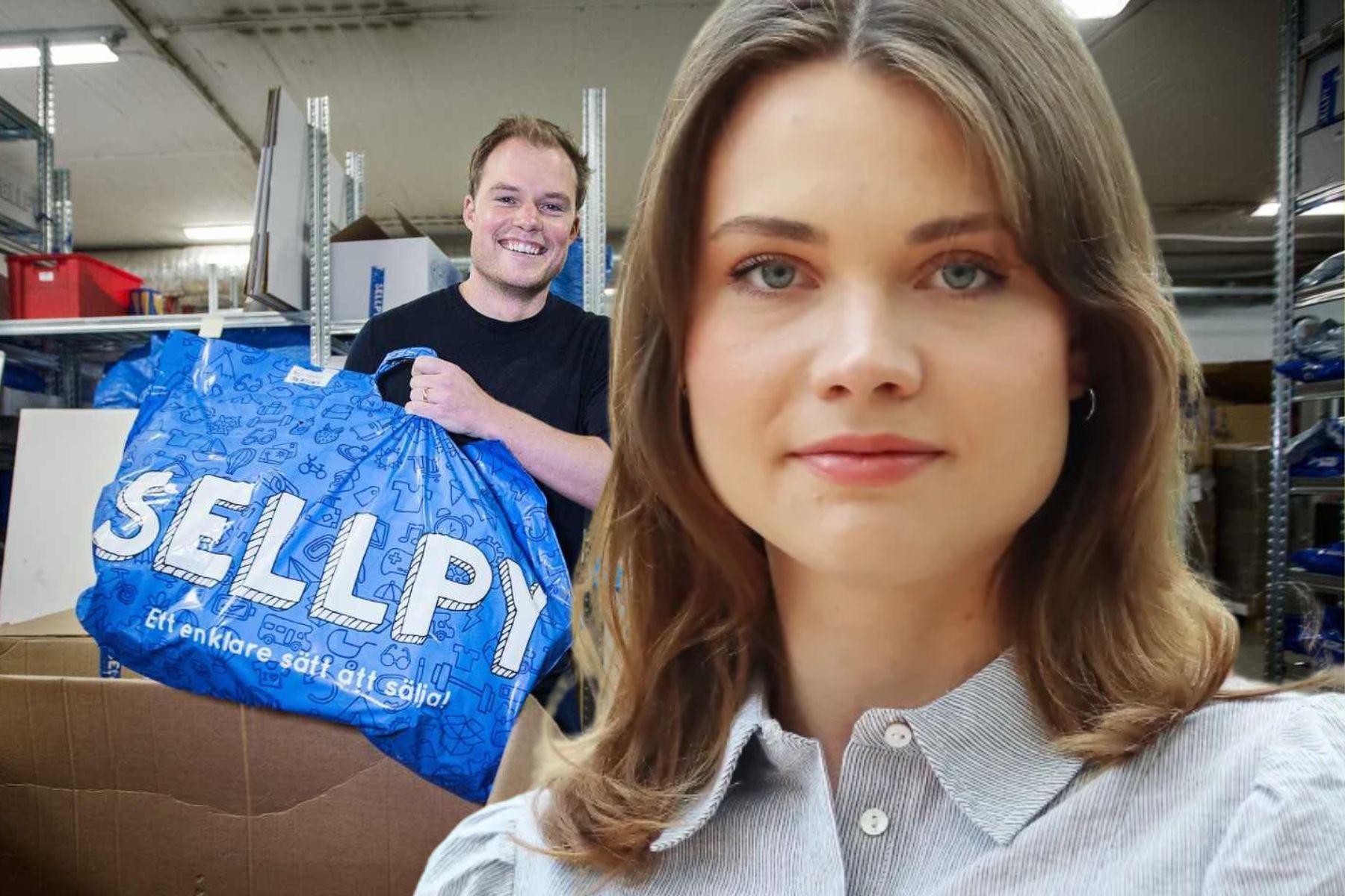 Doktoranden Frida Eggert har forskat på Sellpy. Foto: pressbild / TT.