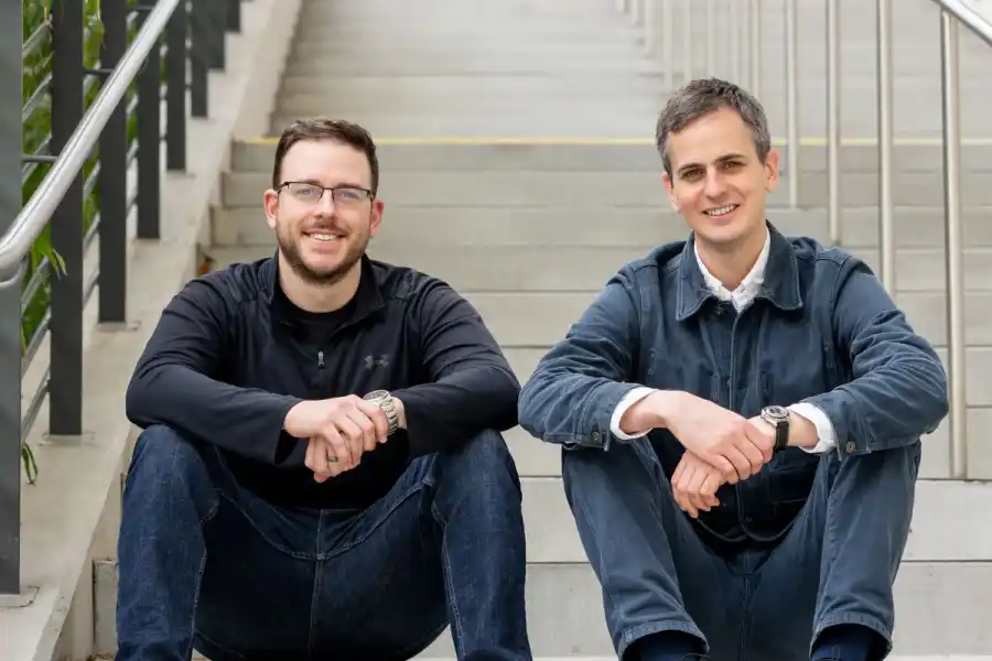 Brineworks founders Joseph Perryman (left) and Gudfinnur Sveinsson. Image supplied