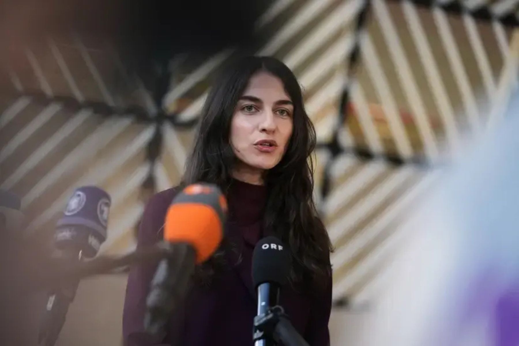 Klimatminister Romina Pourmokhtari (L). Foto: TT.