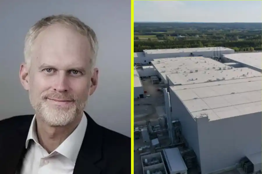 Mikael Kubu på Ackordscentralen är konkursförvaltare för Northvolt. Foto: Pressbilder.