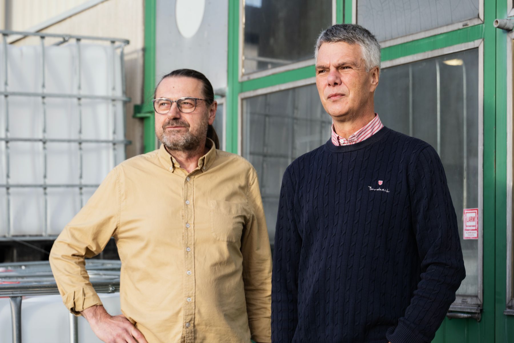 Morten Haugen och Magnus Selin. Foto: pressbild.