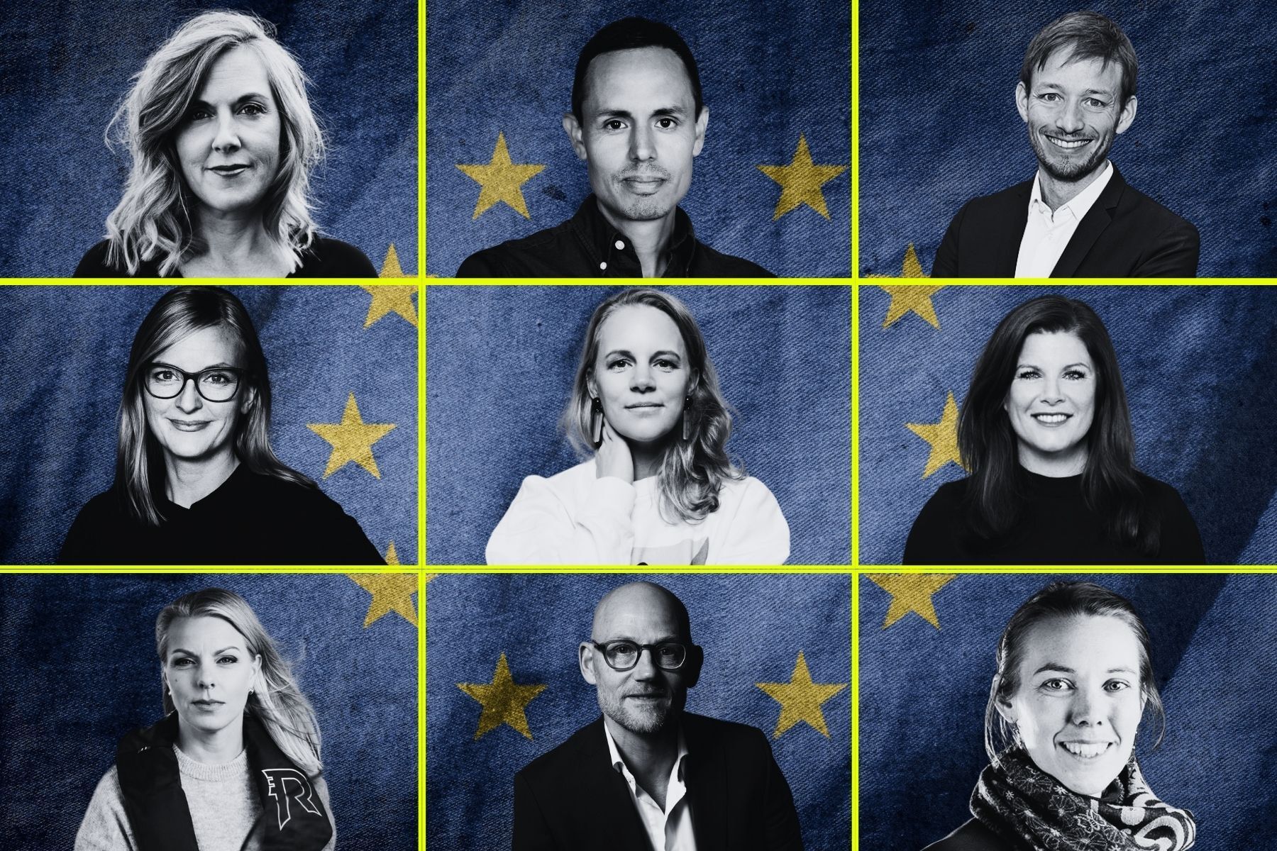 Personerna som är med i vår enkät. Grafik: Diana Demin, Impact Loop.