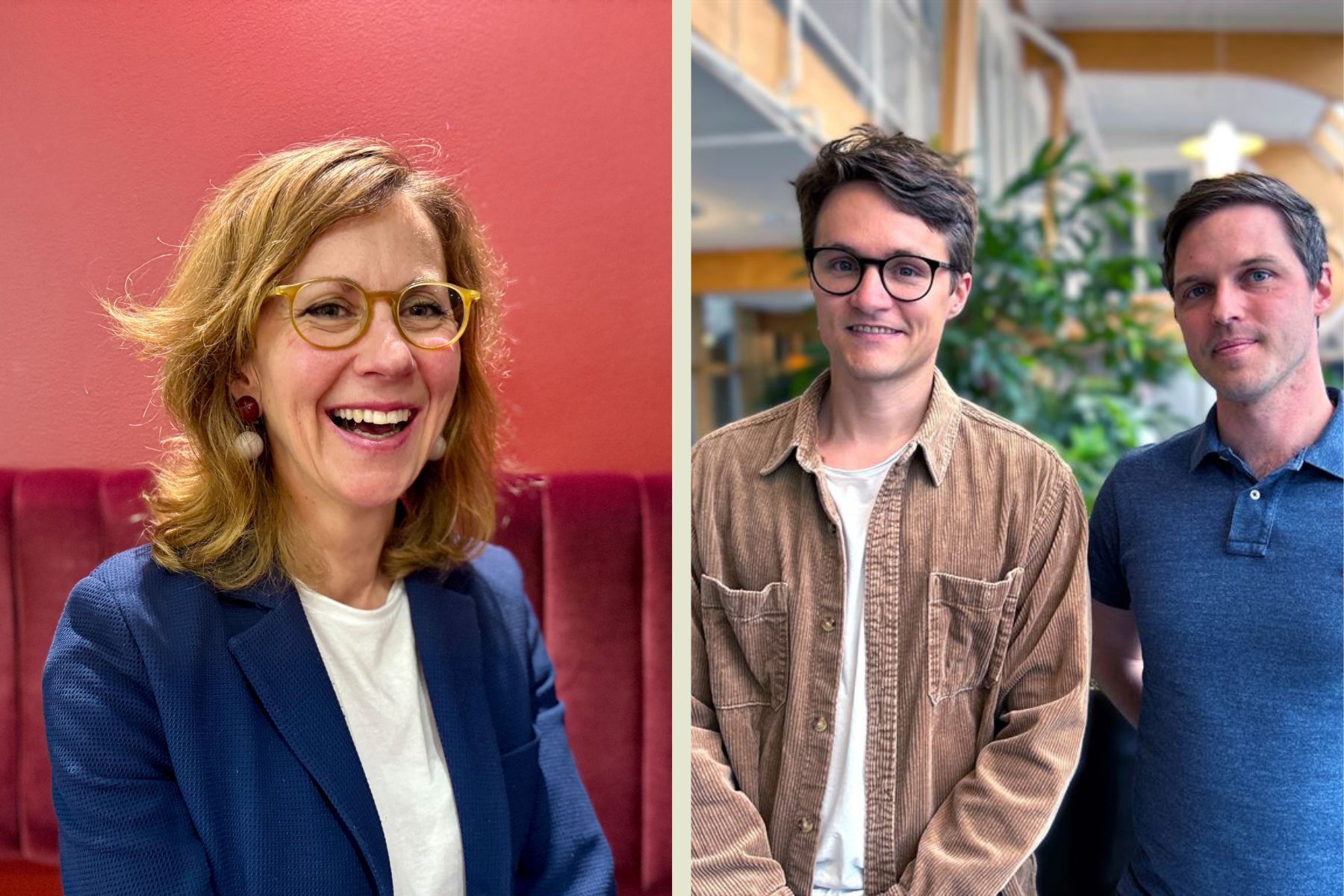 Regina Sipos, Lars Svensson och David Gillsjö. Foto: pressbild / Impact Loop.