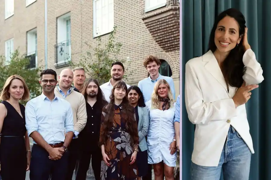 The Cetasol team and investor Susanne Najafi at Backing Minds. Photo: press.