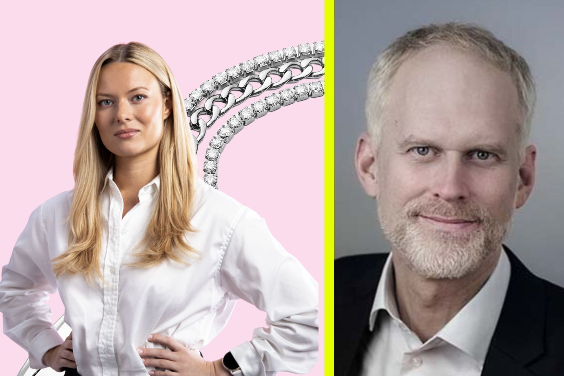 Cissi Nilsson och Mikael Kubu. Foto: pressbilder.