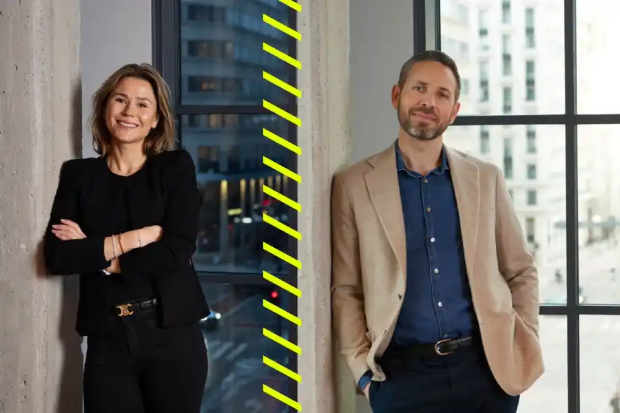 Ane Launy, CFO på Aira. Martin Lewerth, vd på Aira. Foto: pressbilder.