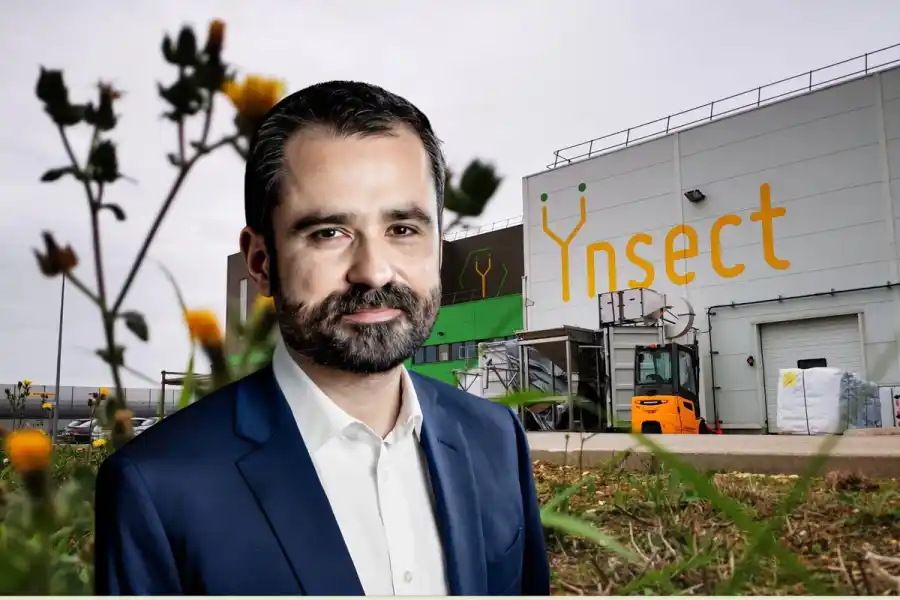 Antoine Hubert, ex-CEO and cofounder of Ÿnsect. Press photo/Impact Loop design