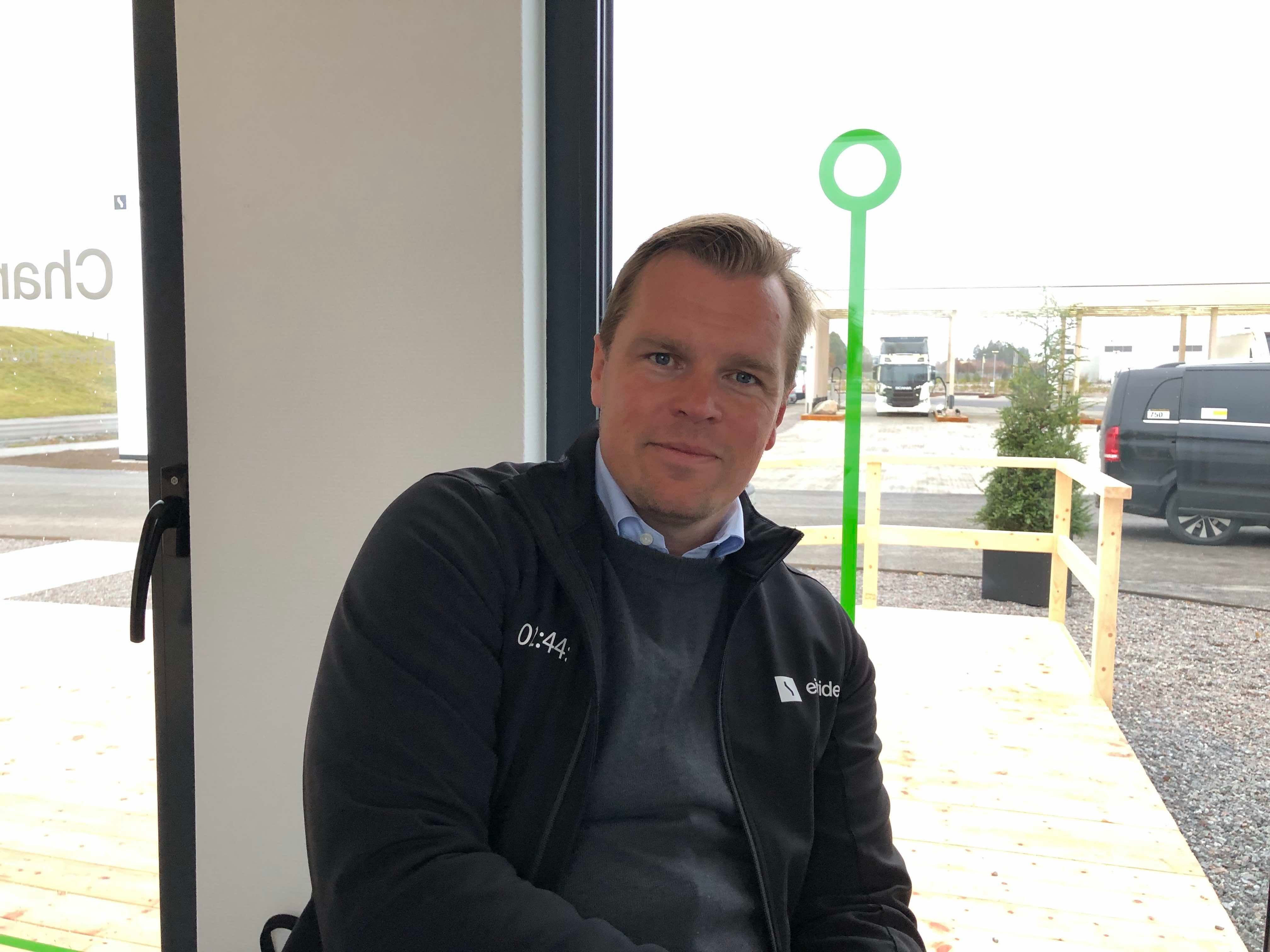 Robert Falck, vd och medgrundare till Einride. Foto: Rikard Rosell/Impact Loop.