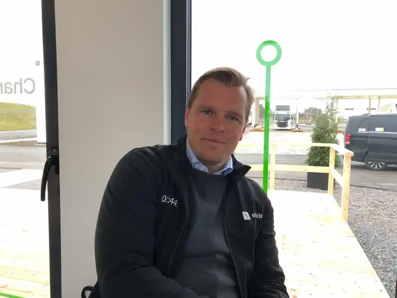 Robert Falck, vd och medgrundare till Einride. Foto: Rikard Rosell/Impact Loop.