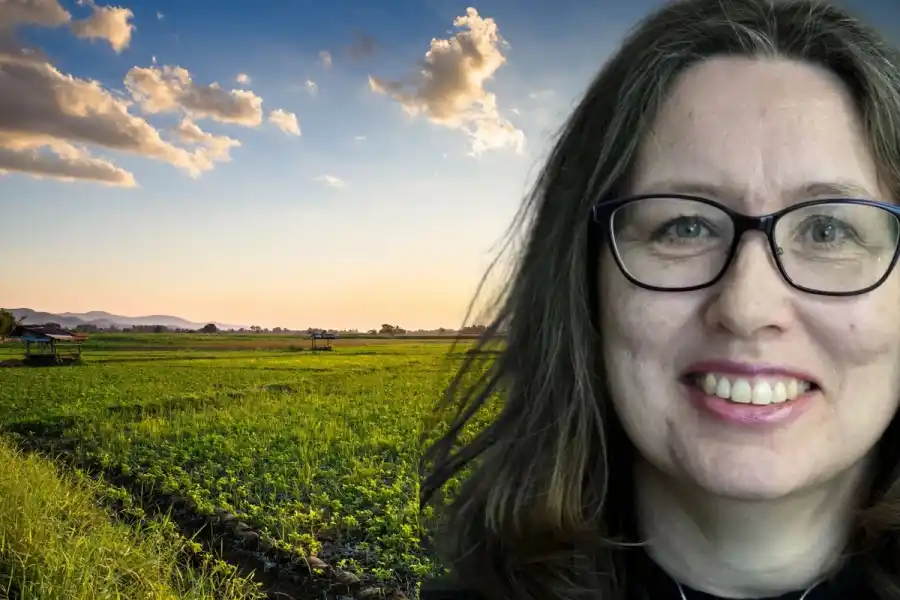 Lisa Heiberg, grundare av Diapure. Foto: Pressbild (montage).