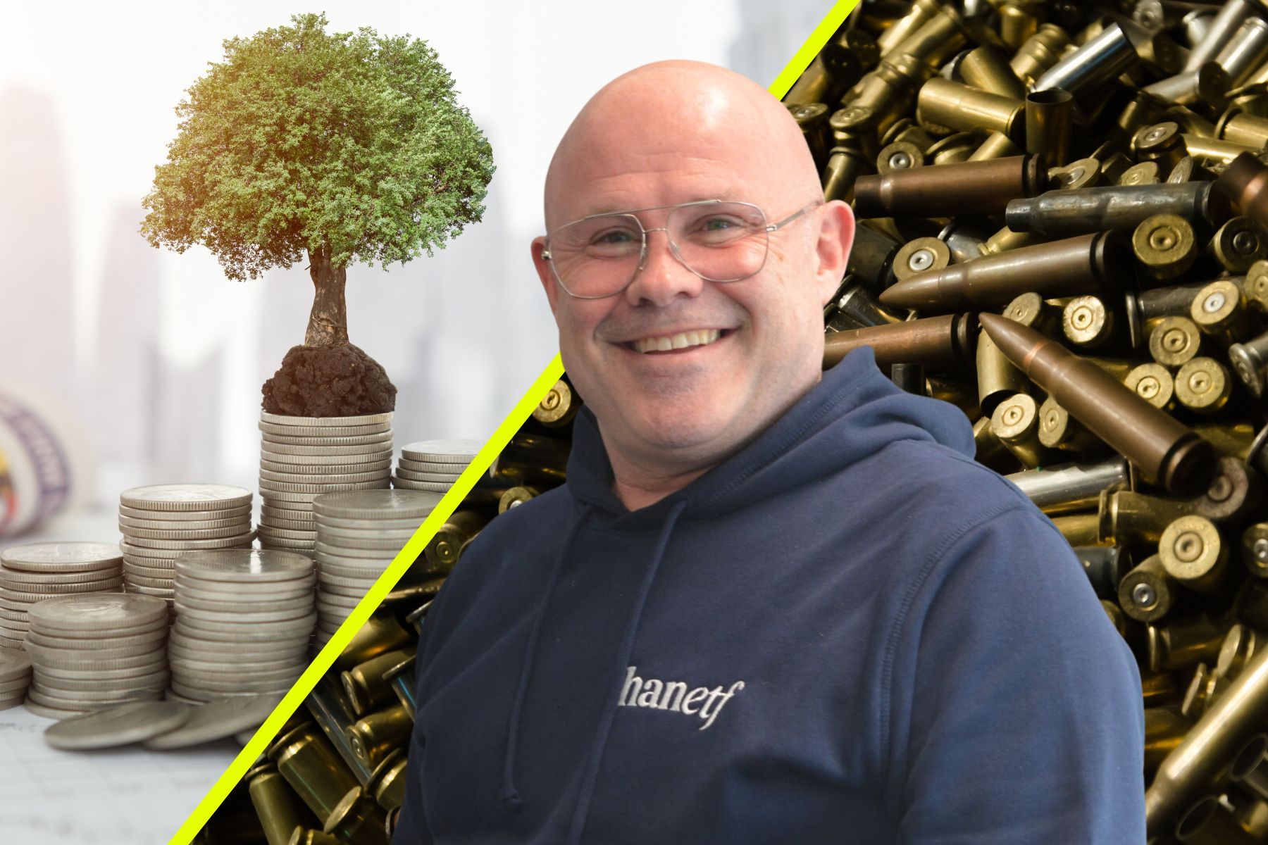 Hector McNeil, co-founder and co-CEO, at HANetf. Credit: Press photo/Impact Loop