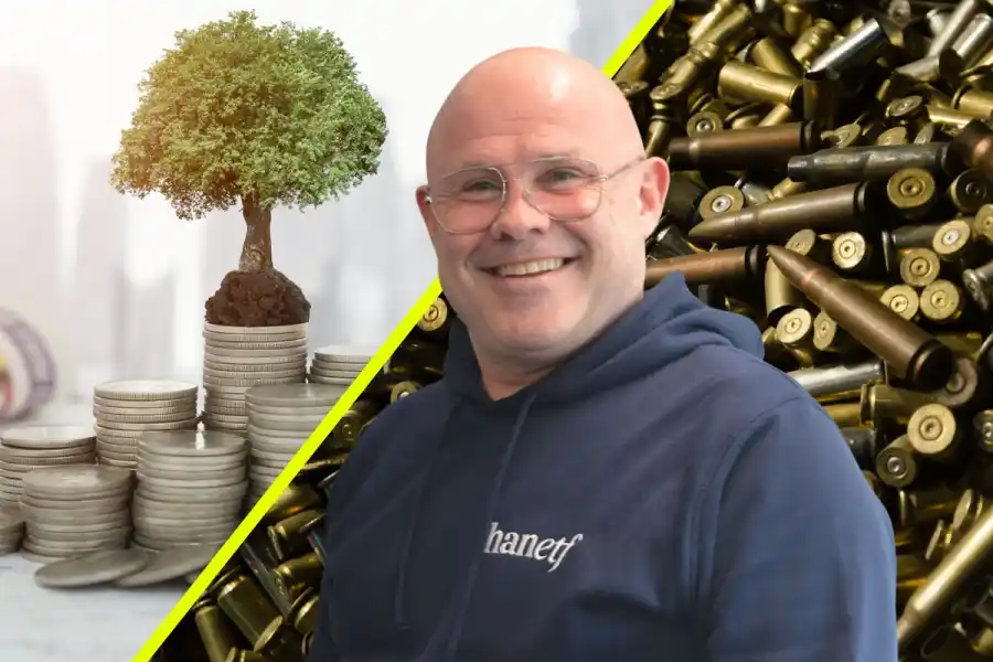 Hector McNeil, co-founder and co-CEO, at HANetf. Credit: Press photo/Impact Loop