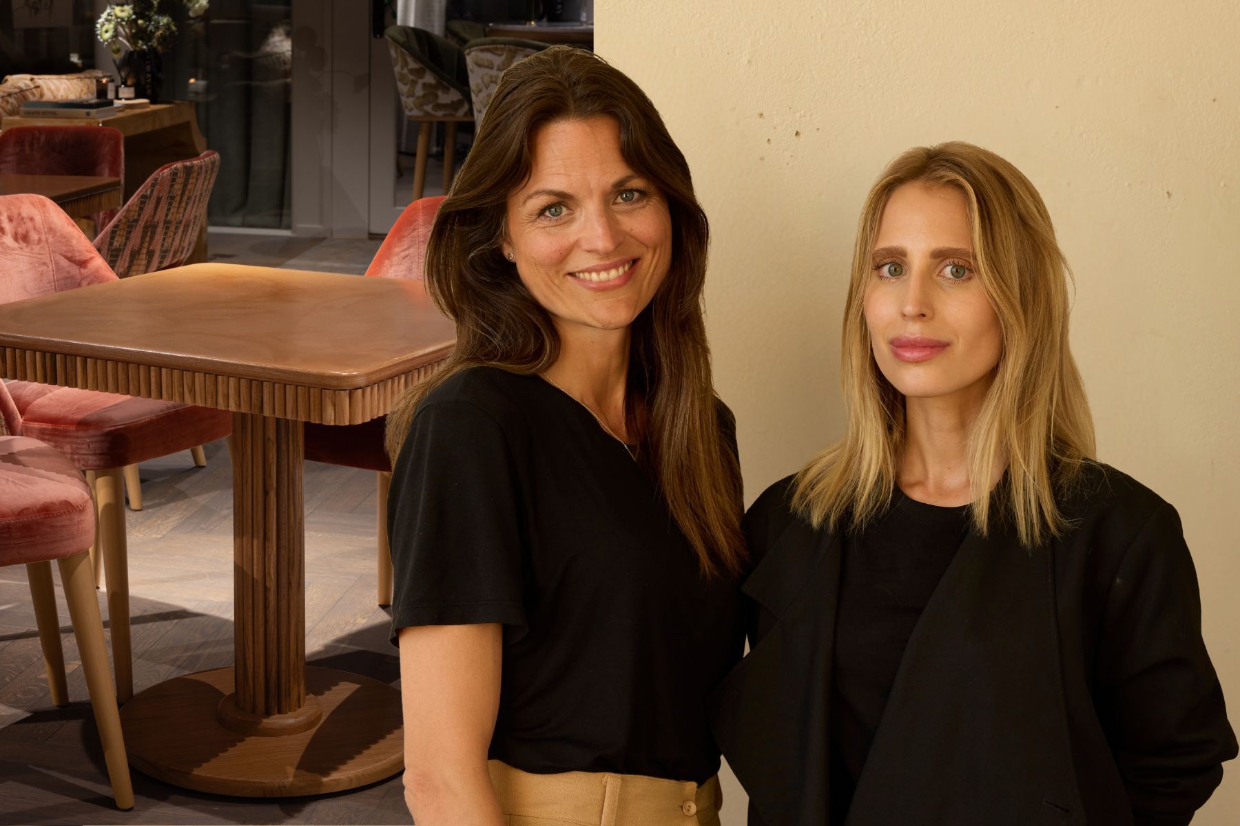Lovisa Sunnerholm och Miriam Bichsel på materialbolaget Enkei. Foto: Pressbilder.