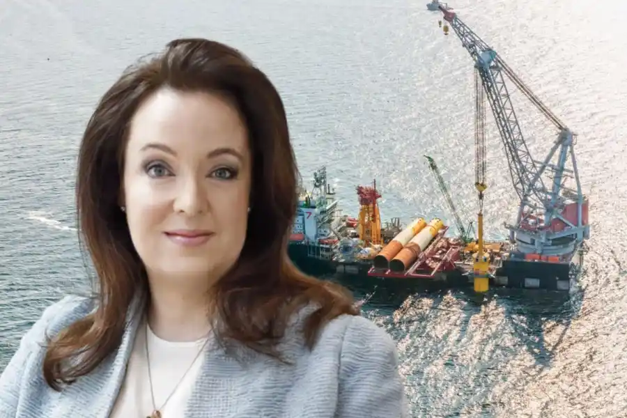 Anna Borg, vd på Vattenfall. Pressbilder (montage).
