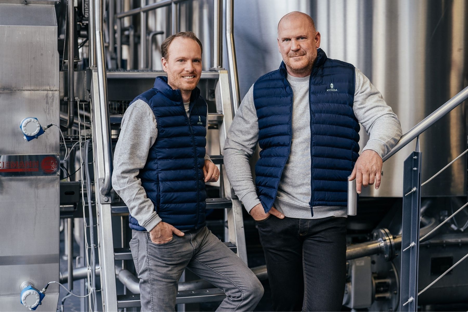 Kynda co-founders Daniel MacGowan-von Holstein (CEO) and Franziskus Schnabel (COO). Photo: Kynda