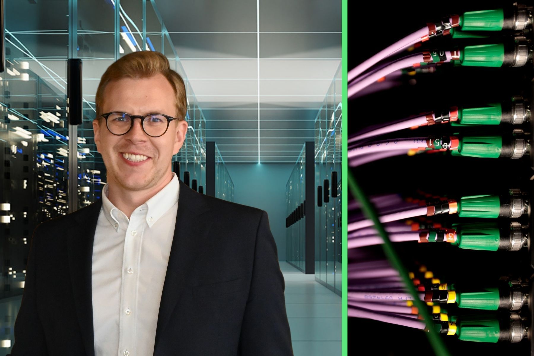 Kristian Uldall, hållbarhetschef på Globalconnect. Foto: Pressbilder.